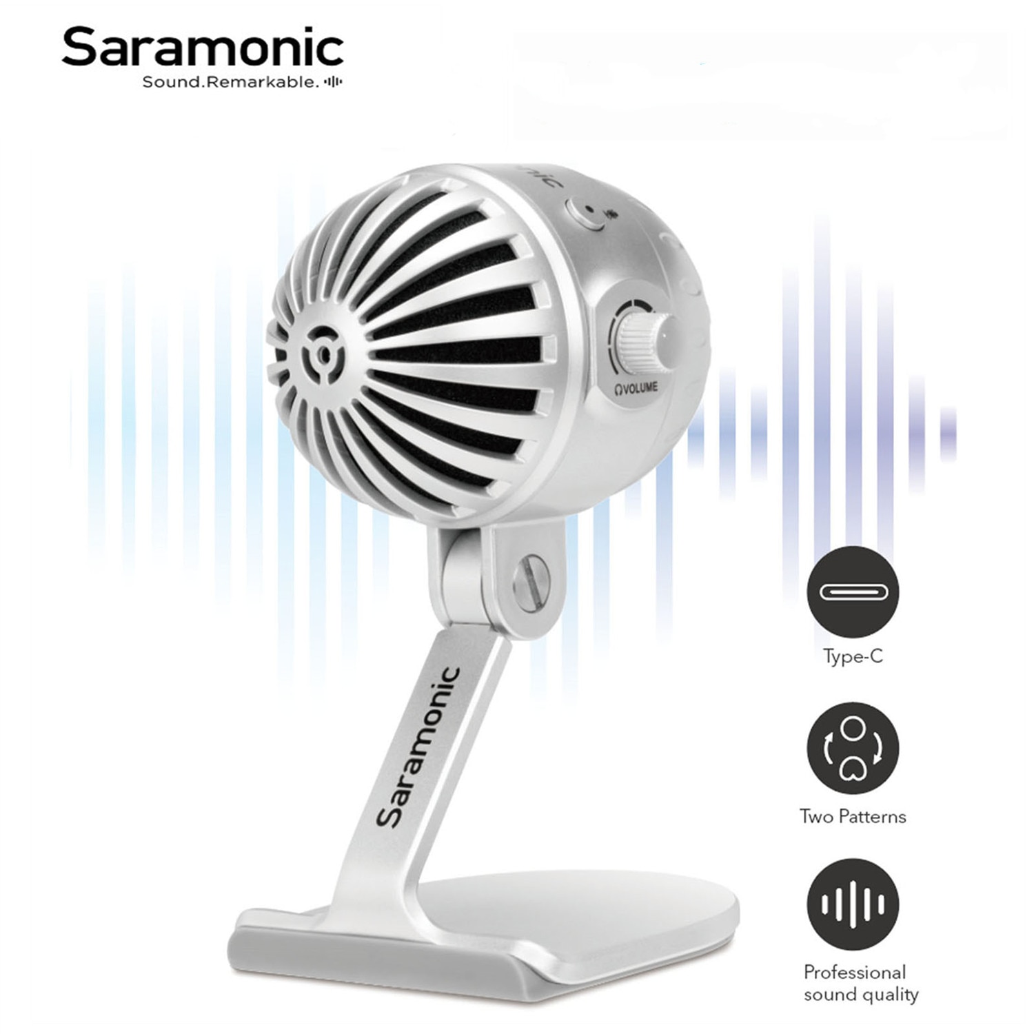 Saramonic SmartMic MTV500 USB ũž ũ Ȩ ڵ Ʃ podcasting  ǽð ͸